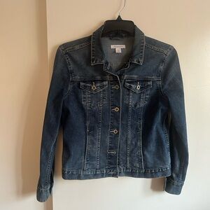 Liz Claiborne Dark Blue Denim Jacket
